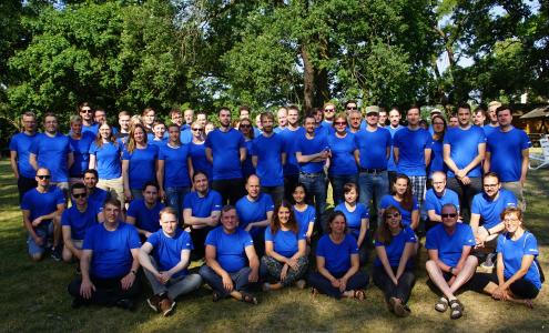 Das Team von Scopeland Technology bei der Sommerfahrt 2018