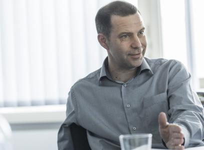 Arne Wiese, Product Manager Bottles & ShapesTM bei KHS Corpoplast in Hamburg