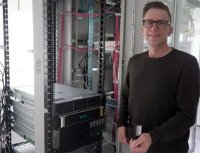 Michael Günther, IT-Leiter der GHWM, verantwortet die sichere Datenspeicherung im Klinikum Werra-Meißner