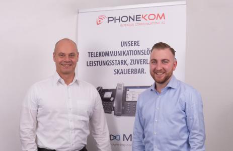 Holger Schäfer und Christoph Klein | PHONEKOM AG
