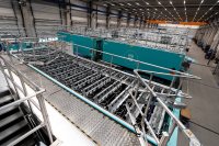Montageplattformen für die Produktion von Wasserstofftransportcontainern 
