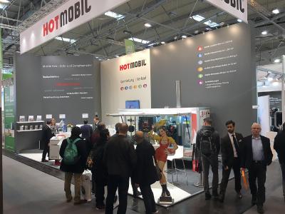 Hotmobil auf der Messe ISH
