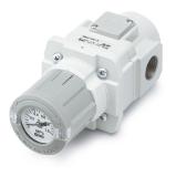 Die Regler/Filterregler der Serie ARG-/AWG-B bieten nicht nur mehr Flexibilität bei der Montage, sondern erhöhen auch die Prozesssicherheit bei Pneumatikanwendungen / Foto: SMC Deutschland GmbH