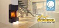 Schiedel erweitert seine 3D BIM CAD Daten Bibliothek von CADENAS im Bereich Kamin  und Ofensysteme