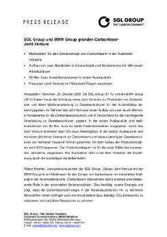 2009-10-29 SGL Group und BMW Group gründen Carbonfaser-Joint Venture.pdf