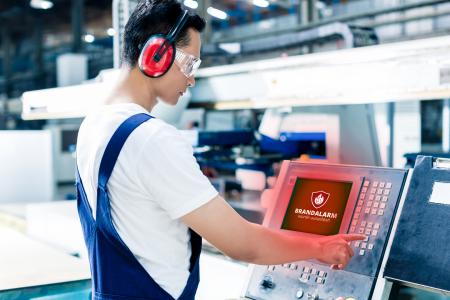 Alarmserver für Schutz in der Produktion
