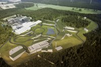 Das Universum im Labor: Am GSI Helmholtzzentrum für Schwerionenforschung in Darmstadt ist die einzigartige Teilchenbeschleunigeranlage FAIR derzeit in Bau