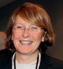 Isabelle Ryckbost ist Geschäftsführerin der EFIP, dem europäischen Verband der Binnenhäfen mit Sitz in Brüssel / Bild: EFIP