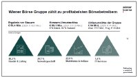 Infografik Umsatz/Umsatzanteil der einzelnen vier Geschäftsbereiche und Konzernumsatz/Vorsteuergewinn 2025