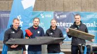 Schiffbau-Studierende bei der Standbetreuung auf der Maritimen Woche