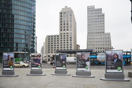 Berliner Tafel Plakatmotive, Foto: Wall AG