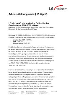 Ad-hoc-Mitteilung der LS telcom AG - vorläufige Zahlen zum GJ 2008-2009.pdf