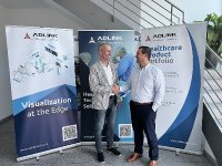 Manfred Bachner, Leiter Medical IT bei ACP TechRent, und Matthias Lubkowitz, Leiter des Healthcare Business Centers bei ADLINK Technology, freuen sich auf die Zusammenarbeit (v.l.)
