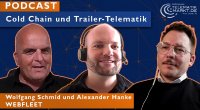 Podcast: Ganzheitliches Flottenmanagement von Webfleet mit Cold Chain und Trailer-Telematik