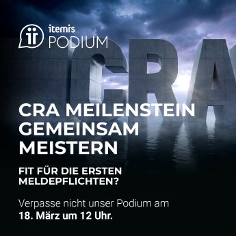 itemis PODIUM CRA Meilenstein meistern LinkedIn Event Beitrag.png