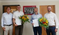 Foto von links: Hans Graf, Markus Ernle, Franz Ketzer und Michael Schirrmacher (alle Geschäftsführung abel & käufl) Foto von links: Hans Graf, Markus Ernle, Franz Ketzer und Michael Schirrmacher (alle Geschäftsführung abel & käufl)