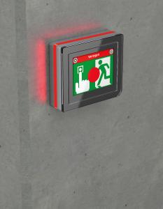 Bei der Entwicklung des ePED-Fluchtwegsystems mit Touch-Display legte ASSA ABLOY großen Wert auf ein innovatives und gleichzeitig funktionales Design / Foto: ASSA ABLOY Sicherheitstechnik GmbH