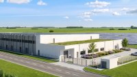 Rendering des entstehenden GREENCORE Data Center in Kottingbrunn. Am 28. September 2026 wurde der Spatenstich für das neue Colocation-Rechenzentrum gesetzt.