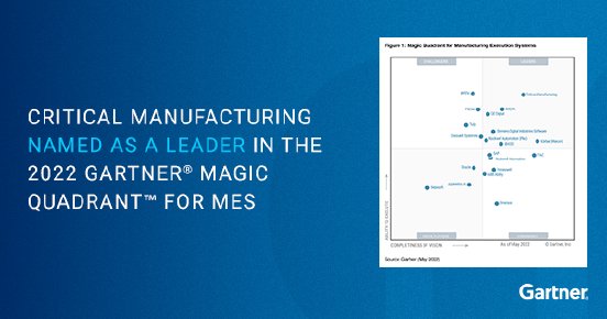 Critical Manufacturing in Gartner Magic Quadrant.png