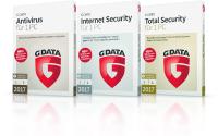 G DATA Antivirus 2017, Internet Security 2017 und Total Security 2017 sind Ende Oktober 2016 im Handel verfügbar