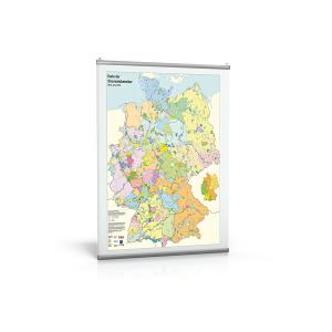 Karte der Stromnetzbetreiber