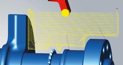 Einfach High-Performance-Werkzeugbahnen mit optimierten An- und Abfahrbewegungen während des Simultandrehens nutzen / Quelle: OPEN MIND