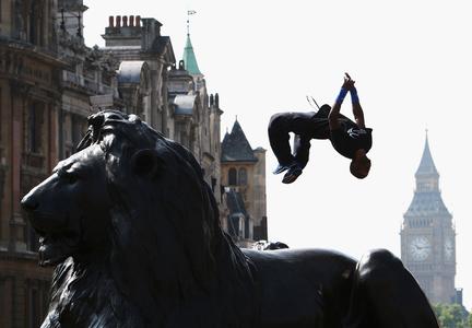 Barclaycard World Freerun Championships findet am Trafalgar Square statt