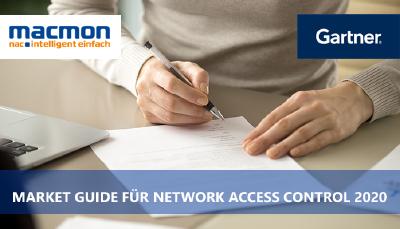 macmon secure jetzt im Gartner Market Guide for Network Access Control