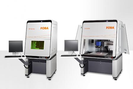 Laser marking workstations FOBA M2000-/M3000-B/P for efficient las...