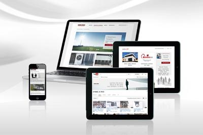 Neue Website läuft überall