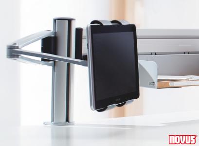 Novus MY arm 2.0 mit MY tab Tablethalterung