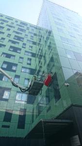 Façade Cleaning with hyCLEANER® red EVO I