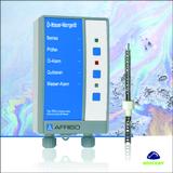 Das Öl-Wasser-Warngerät ÖWU mit EnOcean-Funk von AFRISO überwacht Räume auf Öl- oder Wasseransammlungen und ist einfach und schnell in die Gebäudeautomation integrierbar. Sollte eine Leckage auftreten, erfolgt beim Betreiber eine sofortige Warnmeldung auf sein Smartphone oder Tablet. Eine zuverlässige Lecküberwachung aus der Ferne ist somit gewährleistet. Foto: AFRISO