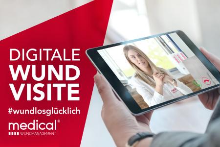 Kliniken, Pflegeheime & -dienste sowie Ärzte können über die Digitale Wundvisite schnell und ganz einfach Patienten zur Wundversorgung anmelden.