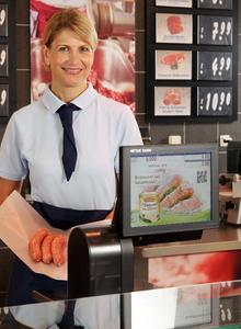 Nicht nur am Waagenbildschirm – Digital Signage mit Fresh Look Promoter von METTLER TOLEDO