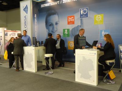AIDA ORGA auf der Fachmesse Zukunft Personal 2016 in Köln (18.10. - 20.10.2016)