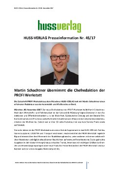 Presseinformation_45_HUSS_VERLAG_Martin Schachtner Profi Werkstatt.pdf