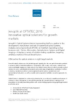 Jenoptiik Optical Systems_PressRelease_OPTATEC_2010.pdf