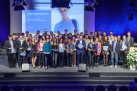 Die IHK Heilbronn-Franken ehrt im Hangar Eventlocation in Crailsheim erfolgreiche Prüfungsabsolventen der Aus- und Weiterbildung des Landkreises Schwäbisch Hall (Foto: Jonathan Trappe)