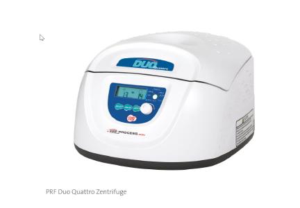 Abb. PRF Duo Quattro Zentrifuge