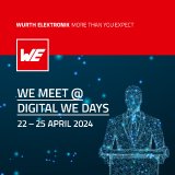 Digital WE Days: virtuelle Fachkonferenz von Würth Elektronik vom 22. bis 25. April, Bildquelle: Würth Elektronik
