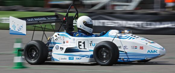 The winning auto of the students from Delft