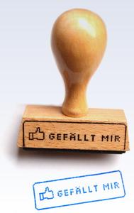 "Gefällt mir"-Stempel