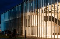 Beeindruckende Museumsfassade: Transparenter geht's nicht!