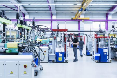 The Trelleborg Sealing Solutions facility in Stein am Rhein is one of the leading processors of liquid silicone rubber