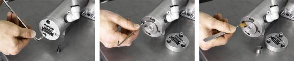 QuickVChange vane exchange system