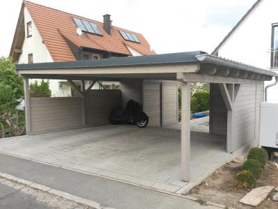 Solar Carport direkt vom Schreiner