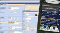 Der mO Service-Manager verbindet sich nahtlos mit der Auftrags- und Fakturierungslösung von blue office® (Bild: mobileObjects AG)