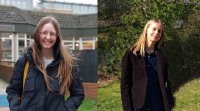 Sophie Harren (links) wurde in die Studienstiftung des Deutschen Volkes aufgenommen. Felina Korte erhält ein Fulbright-Reisestipendium. Copyright: HSB - Privat
