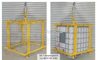 Der Tiger KKPH-IBC-2000 mit einem IBC-Tank Typ Ecobulk MX1000 (Fa. Schütz)
